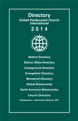 2014 Mid Year Upci Directory