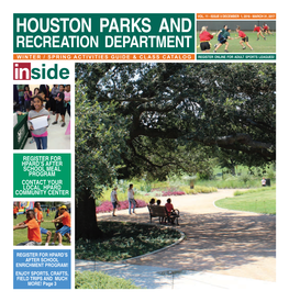 Houston Parks and Recreation Department