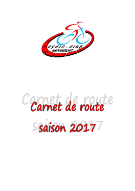 Ob A261bb Carnet-De-Route-2017.Pdf