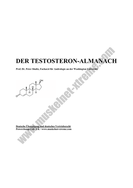 Der Testosteron-Almanach