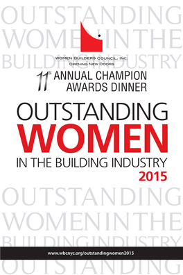 Women in the Building Industry