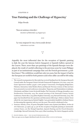 Downloaded from Brill.Com10/04/2021 01:36:42PM Via Free Access True Painting and the Challenge of Hypocrisy 359
