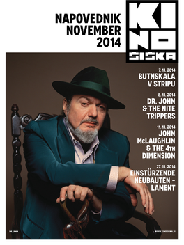 Napovednik NOVEMBER 2014