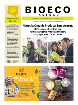 Natural&Organic Products Europe 2018