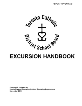 Report Appendix B-Excursion Handbook