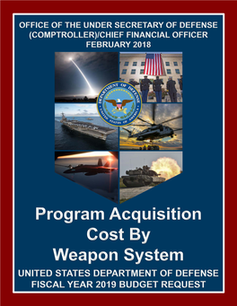 Program Acquisition Costs by Weapons System