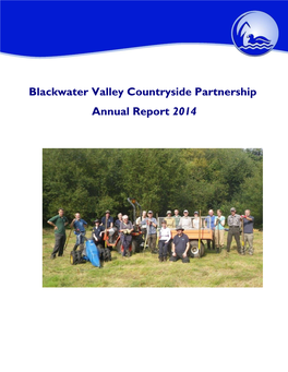 Blackwater Valley Countryside Partnership Annual Report 2014