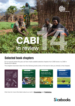 CABI in Review 2014 Ebook