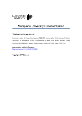 Macquarie University Researchonline