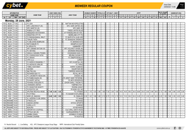 Midweek Regular Coupon 24/06/2021 13:46 1 / 3