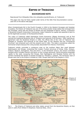 Empire of Trebizond