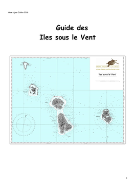 Guide Des Iles Sous Le Vent