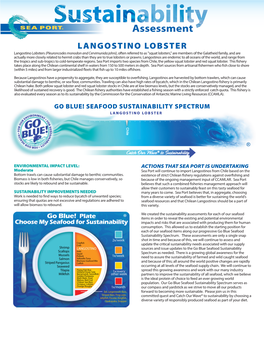 Langostinos Are Endemic to All Oceans of the World, and Range from the Tropics and Sub-Tropics to Cold-Temperate Regions