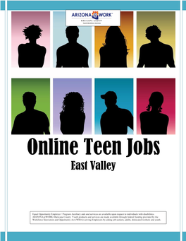 Online Teen Jobs East Valley