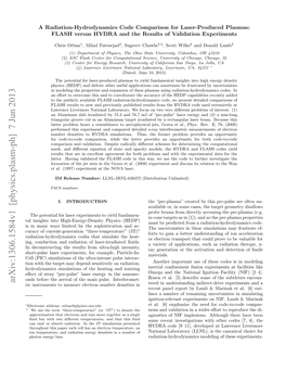 Arxiv:1306.1584V1 [Physics.Plasm-Ph] 7 Jun 2013