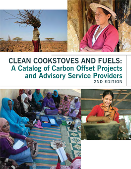 CLEAN COOKSTOVES and FUELS: a Catalog of Carbon Offset Projects