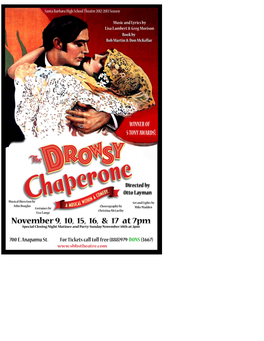 The Drowsy Chaperone