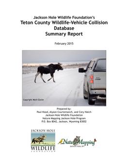 JHWF Wildlife Vehicle Collision Database Summary Report FINAL