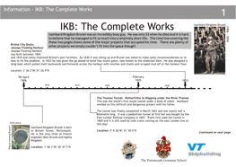 IKB: the Complete Works 1