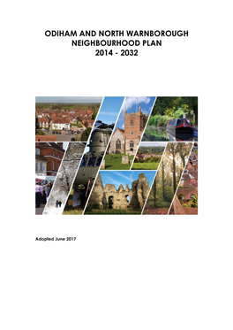 Odiham and North Warnborough Neighbourhood Plan 2014 - 2032