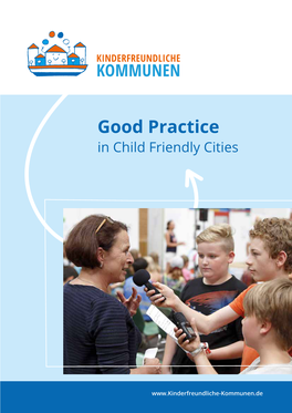 Good Practice in Child Friendly Cities