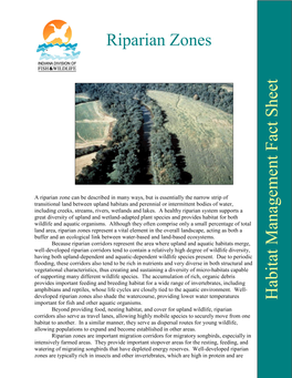 Riparian Zones