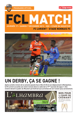 Un Derby, Ça Se Gagne !