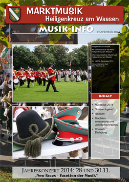 Musikinfo 2014-1