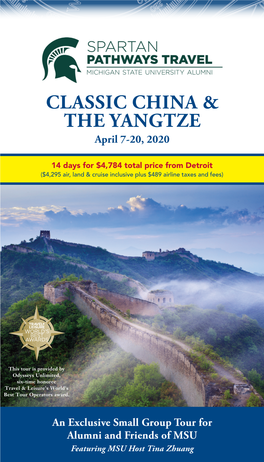 Classic China & the Yangtze