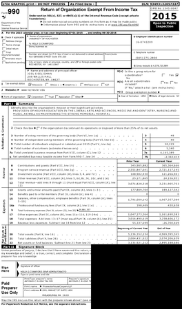 Return of Organization Exempt from Income