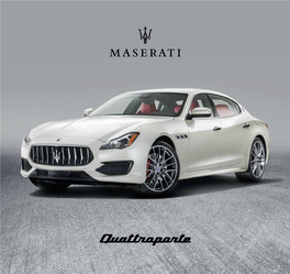 Maserati-Quattroportebrochure.Pdf