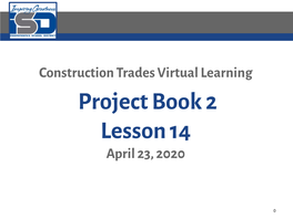 Project Book 2 Lesson 14 April 23, 2020