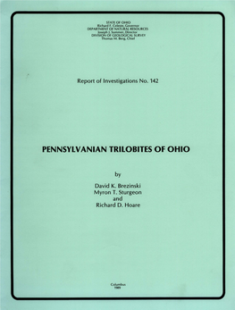 Pennsylvanian Trilobites of Ohio