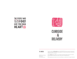 Curbside Delivery &