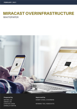 Miracast Overinfrastructure Whitepaper