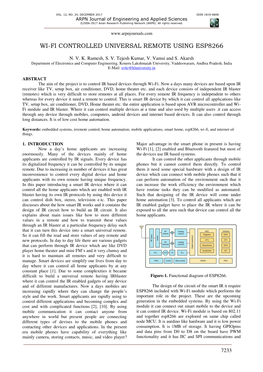 Wi-Fi Controlled Universal Remote Using Esp8266