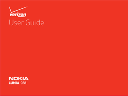 Nokia Lumia 928 User Manual