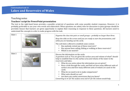 Lakes and Reservoirs of Wales