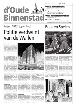 Politie Verdwijnt Van De Wallen