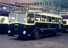 Pontypridd UDC 1905-1988