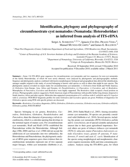 Identification, Phylogeny and Phylogeography of Circumfenestrate