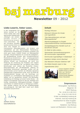 Newsletter 09 - 2012