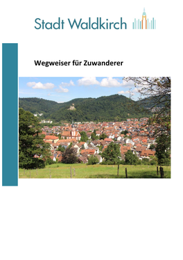 Wegweiser Für Zuwanderer