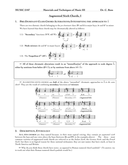 150. Augmented Sixth Chords