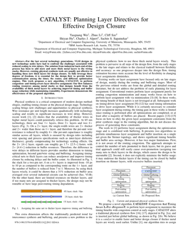 CATALYST: Planning Layer Directives for Effective Design Closure