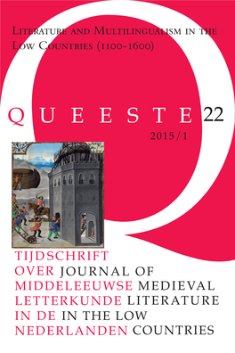Queeste 22 (2015) 1 MIDDELEEUWSE Rudy Malfliet MEDIEVAL Afbeelding Voorzijde: De Bouw Van De Toren Van Babel