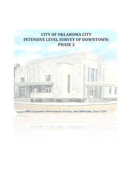 Survey of Downtown Oklahoma City Phase