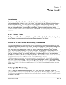 Water Quality