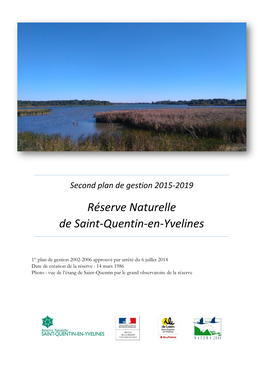 Réserve Naturelle De Saint-Quentin-En-Yvelines