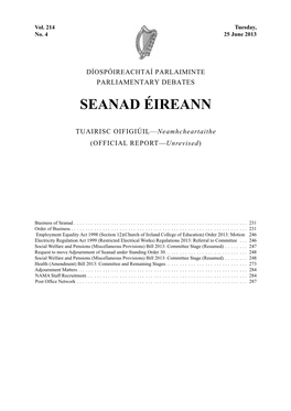 Seanad Éireann